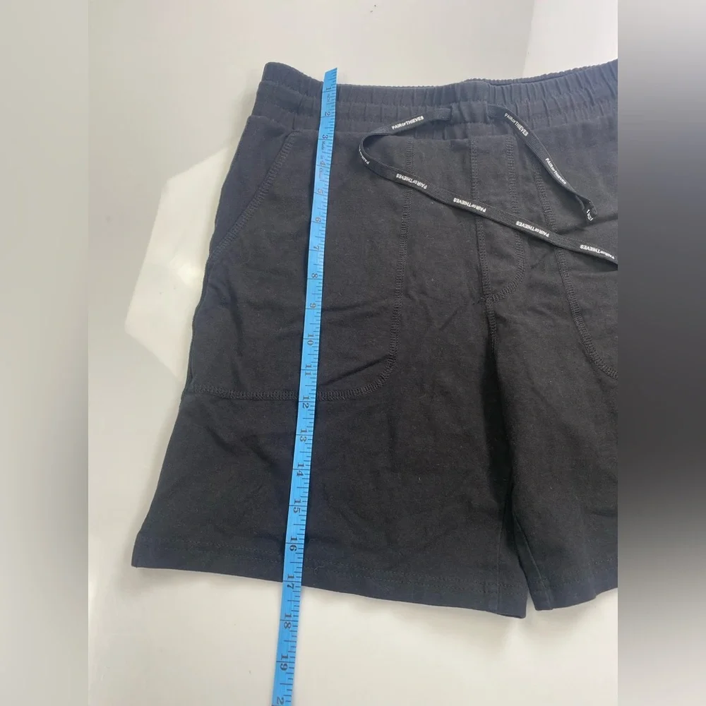 PAIR OF THIEVES solid black shorts p27-19 - Picture 7 of 7